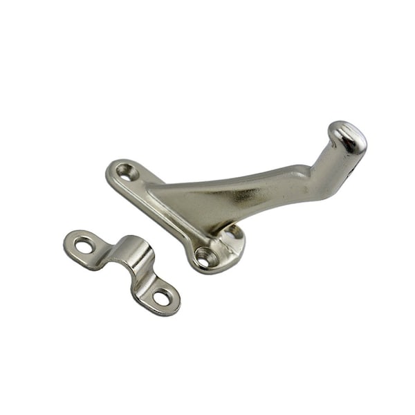 Ives Commercial Aluminum Handrail Bracket Bright Nickel Finish 59A14 - main